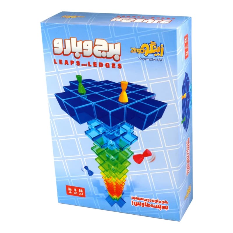 بازی فکری برج و بارو زینگو مناسب ۸ سال به بالا - تصویر 1