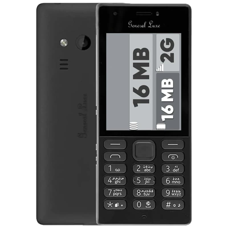 گوشی جنرال لوکس 216 رجیسترشده دو سیم‌کارت 16 مگابایت با رم 16 مگابایت - تصویر 1