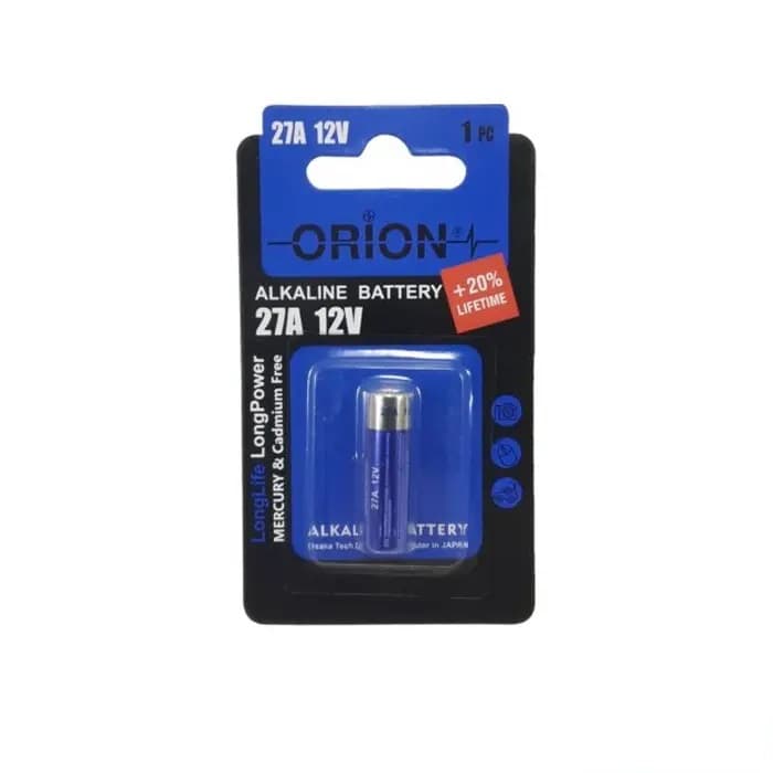 باتری ریموت کنترل 27A اوریون مدل Alkaline 12V - تصویر 1