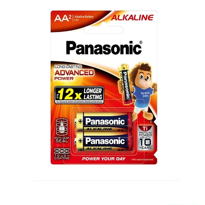 باتری قلمی آلکالاین پاناسونیک مدل Advance Power 1.5V بسته 2 عددی - تصویر 1