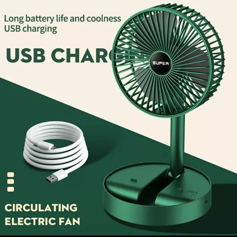 خرید پنکه شارژی FS-21 | کوچک، قابل حمل، بی‌صدا و باد قوی | ارسال سریع - تصویر 1