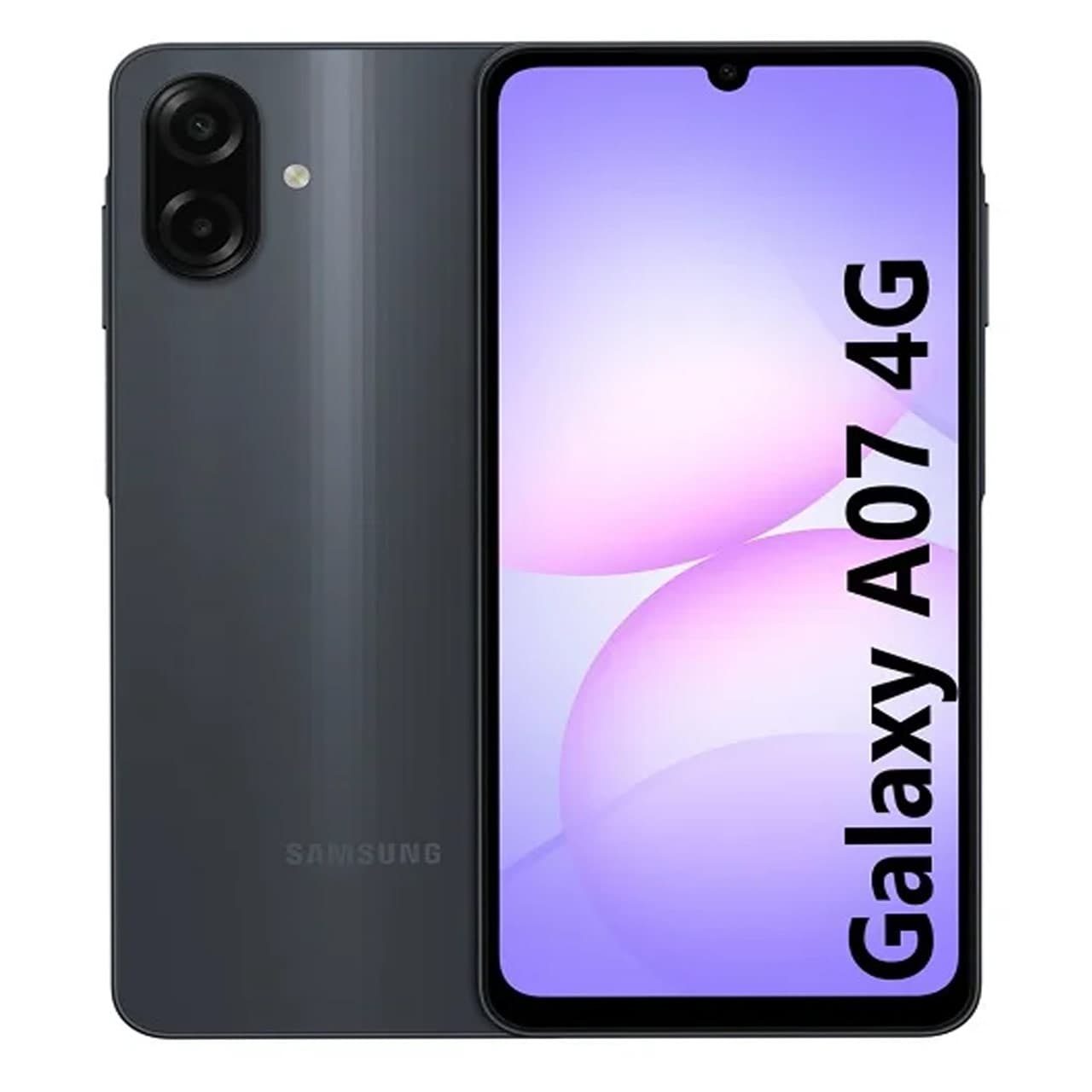 گوشی موبایل سامسونگ مدل Galaxy A07 دو سیم کارت ظرفیت 128 گیگابایت و رم 6 گیگابایت به همراه شارژر. مشکی - تصویر 1