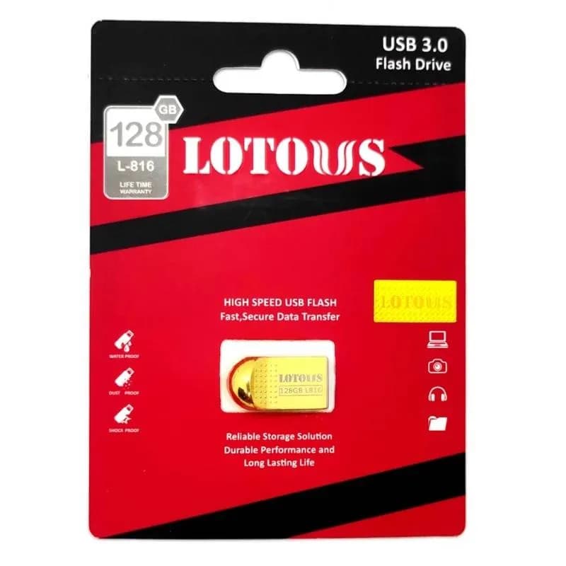 فلش مموری لوتوس مدل L816 ظرفیت 128 گیگابایت - تصویر 1