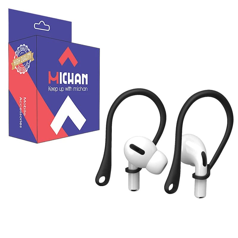 نگهدارنده دور گوشی میچان مدل SLC  مناسب برای هدفون اپل ایرپاد بسته 2 عددی - یزد موبایل